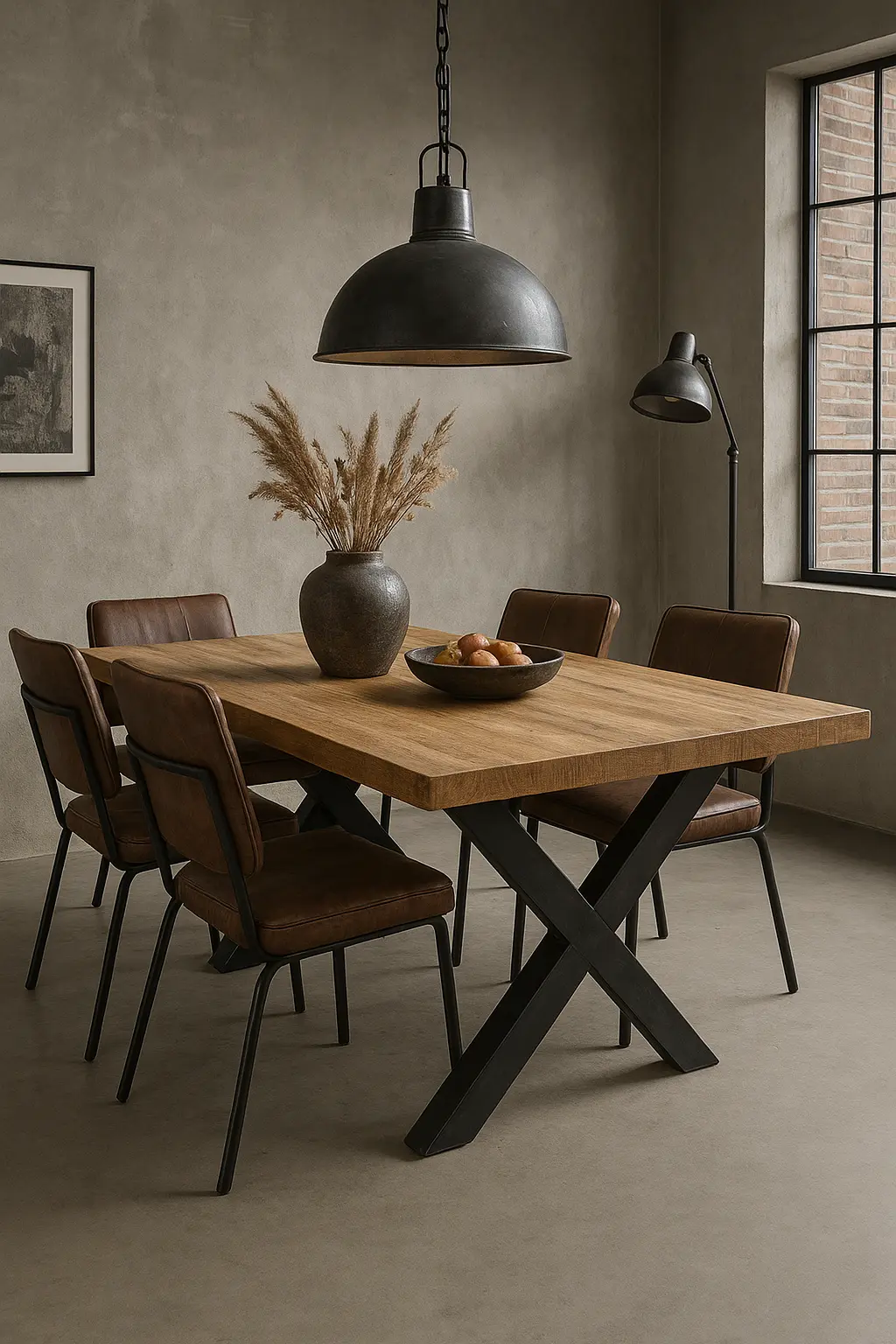 Industriële eettafel – De perfecte mix van stoer en elegant