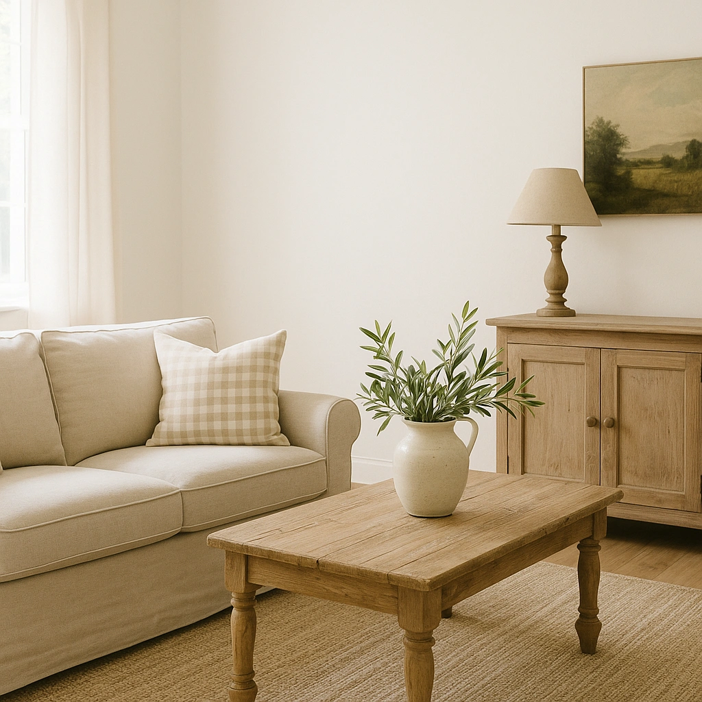 Landelijke stijl interieur met een klein budget – zo doe je dat